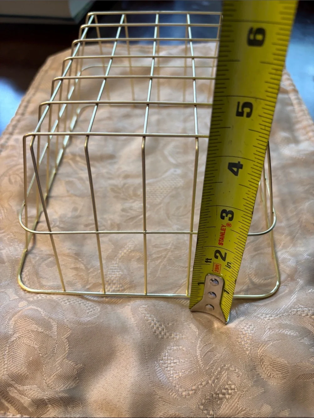 Stanley Gold Wire Grid Basket